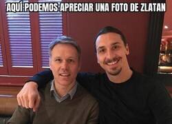 Enlace a Zlatan y un Fan...