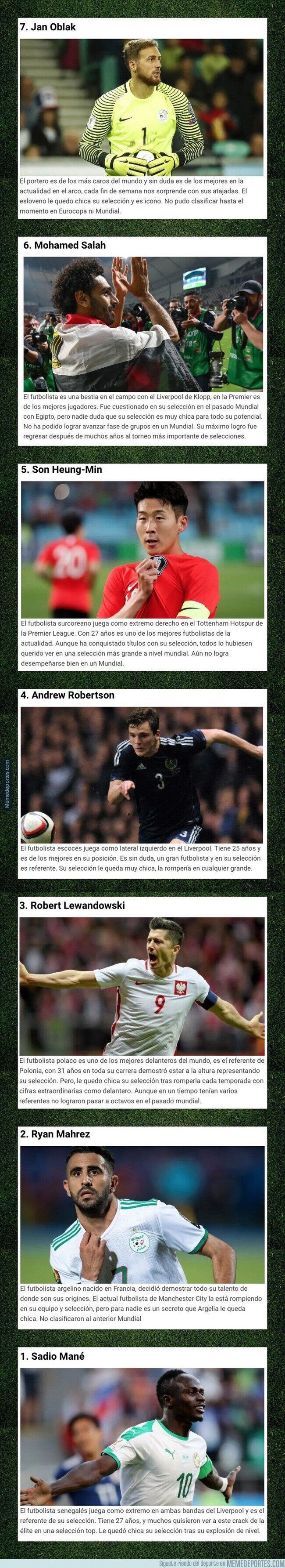 1100090 - 7 cracks del momento a los que su selección les queda pequeña