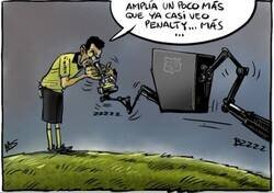 Enlace a El extraño protocolo del VAR en el Camp Nou, por @yesnocse