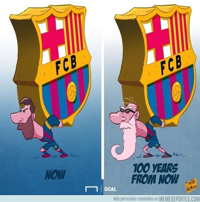 1100251 - Messi no podrá sostener al Barça eternamente, por @goalglobal