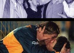Enlace a Los besos de Maradona