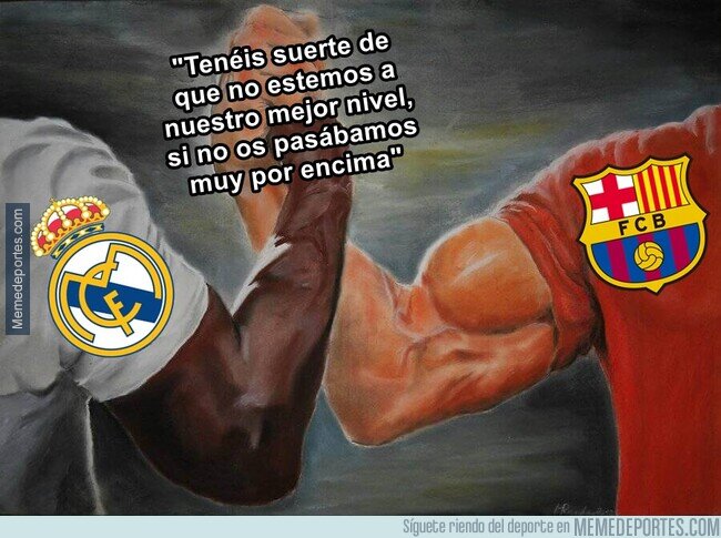 1100324 - Madridistas y culés tienen una frase en común