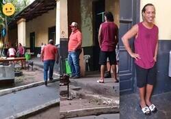 Enlace a Las primeras imagenes de Ronaldinho en la carcel. La sonrisa intacta.