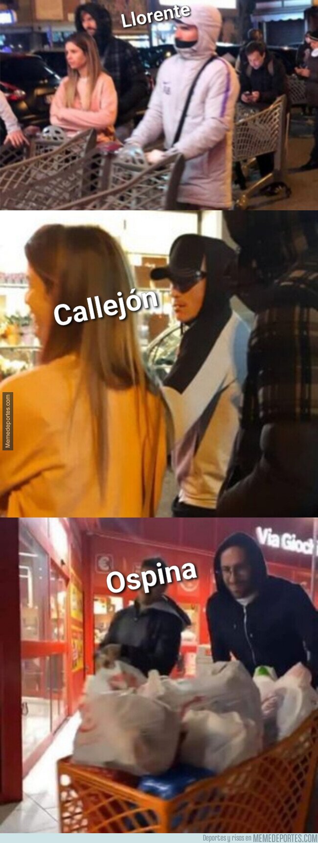 1100528 - Cazan a varios jugadores del Nápoles haciendo cola en supermercados para abastecerse por el coronavirus