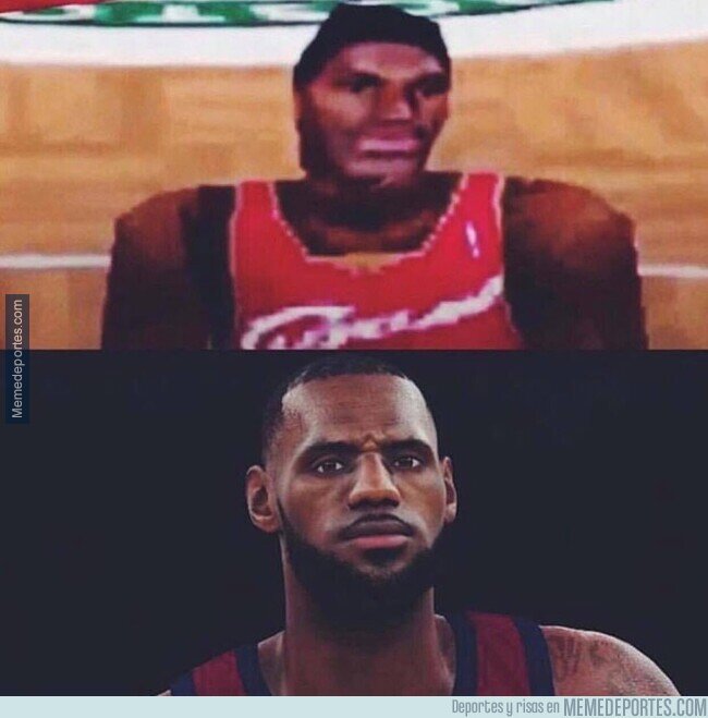 1100559 - LeBron. 17 años dominando incluso las consolas