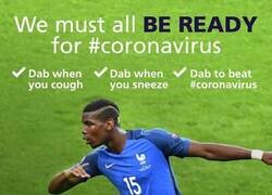 Enlace a La campaña que usa el Dab de Pogba para contener el coronavirus