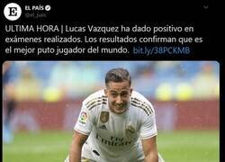 Enlace a ¡Lucas Vazquez dió positivo!