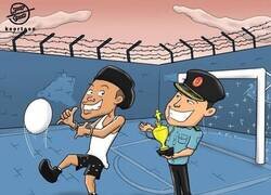 Enlace a Ronaldinho, campeón de la Copa Lechón, por @koortoon