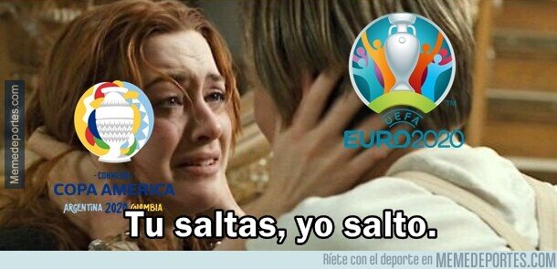 1101044 - Copa América y Euro seguirán juntos en 2021. Que lindos