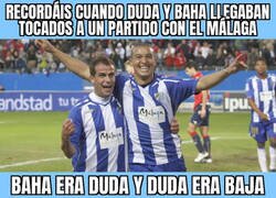 Enlace a Qué recuerdos me traen Duda y Nabil Baha en el Málaga