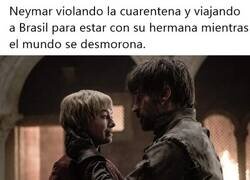 Enlace a Neymar pasará la crisis en Brasil