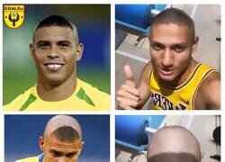 Enlace a Richardlison se ha cortado el pelo como aquel Ronaldo en el mundial de 2002.