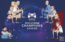 Enlace a Así deberán jugar la Champions, por @footytoonz