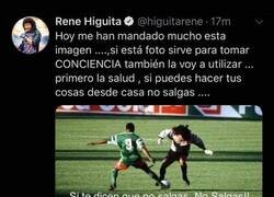 Enlace a No salgas. No te arriesgues como Higuita en el Italia 90.