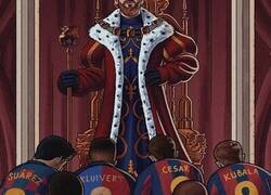 Enlace a Hace justo 8 años, Leo Messi se convertía en máximo goleador de la historia del Barça, por @brfootball