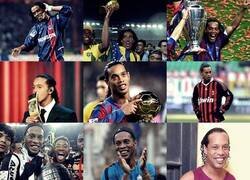 Enlace a No en su mejor momento, pero Ronaldinho cumple hoy 40 años. Felíz cumpleaños, figura.