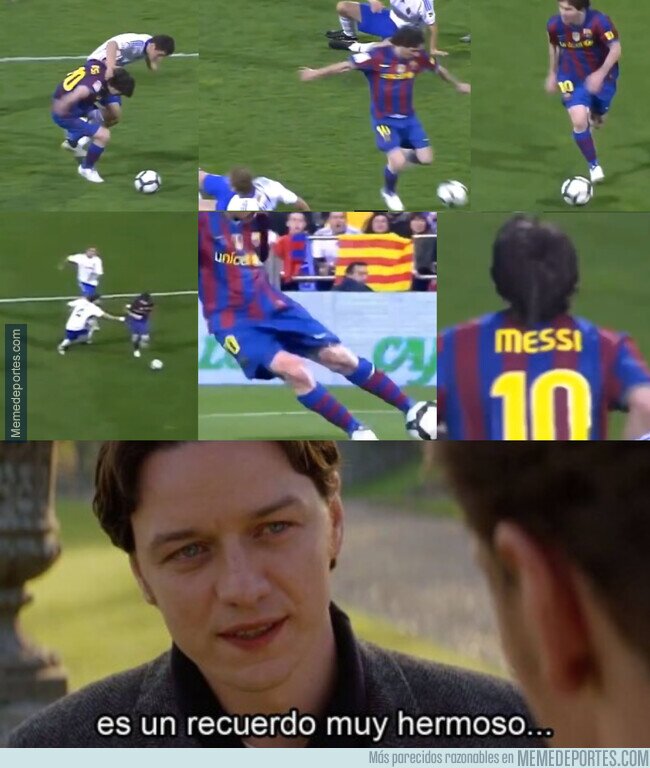 1101353 - Se cumplen 10 años del mítico gol de Messi en la Romareda