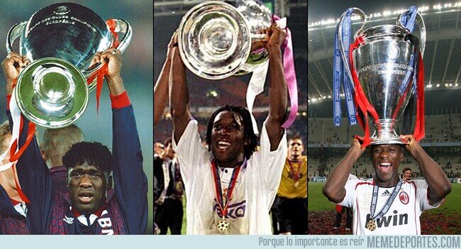 1101942 - 44 años ya tiene el único jugador en la historia en ganar la Champions con 3 equipos distintos