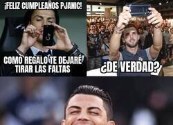 Enlace a El no regalo de Cristiano a Pjanic por su cumpleaños