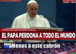 Enlace a La indulgencia no llega hasta allá