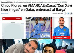 Enlace a Chico Flores y Xavi haciendo migas en Qatar