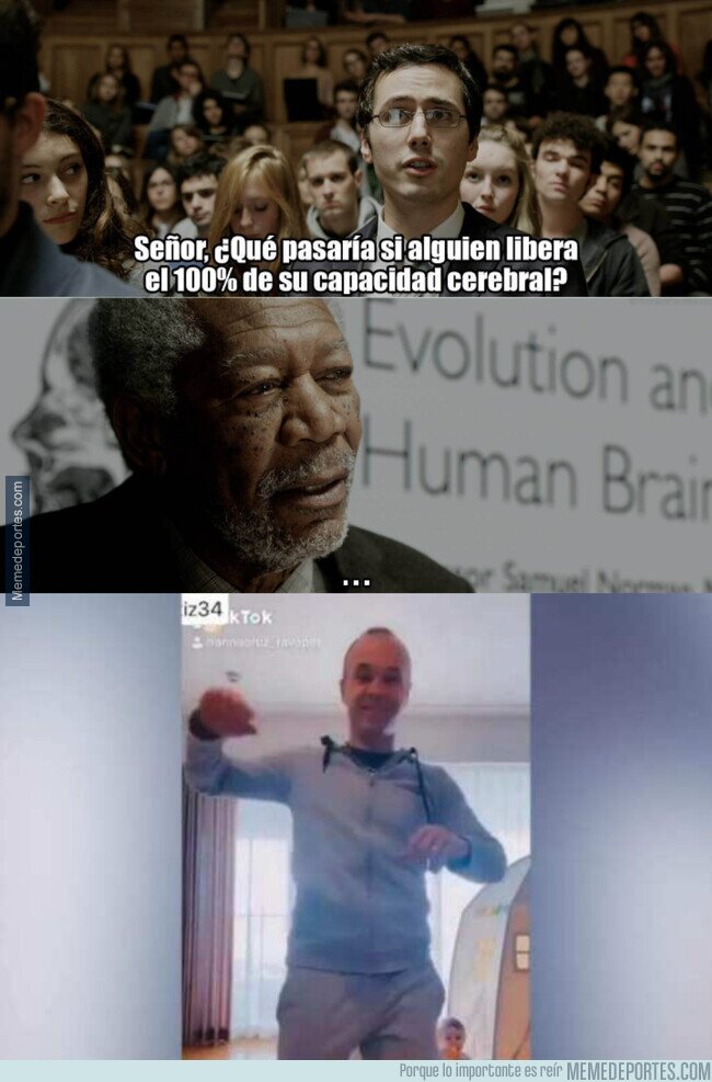 1102179 - Iniesta haciendo un Tik Tok