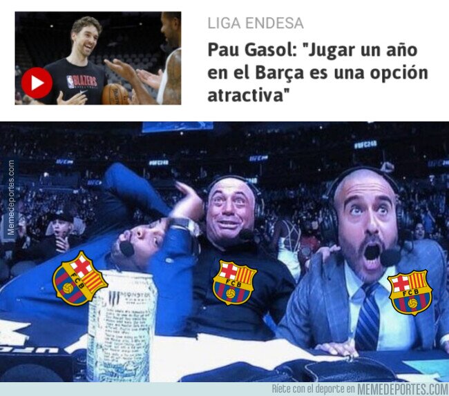 1102181 - El guiño de Pau Gasol al Barça