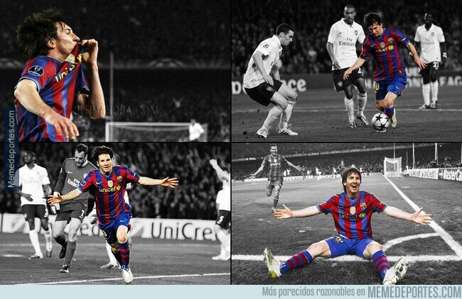 1102209 - Y ya hace 10 años de aquel póker de Messi al Arsenal.