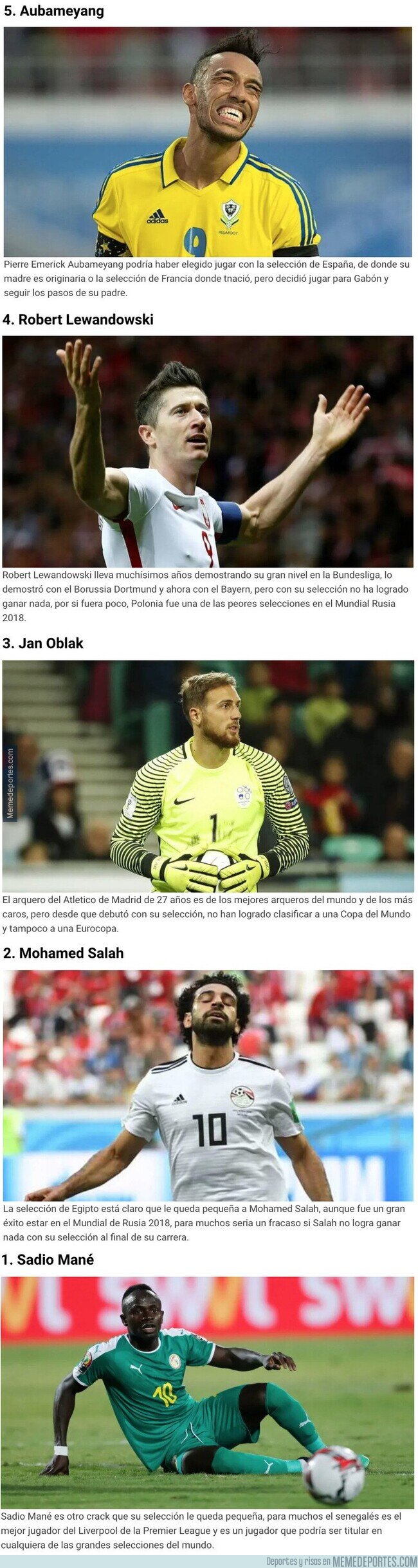 1102255 - 5 jugadores del momento a los que su selección les queda pequeña