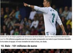Enlace a El once ideal de los fichajes más caros de la historia del Real Madrid