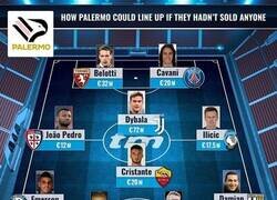 Enlace a El 11 espectacular que tendría el Palermo si no hubiera vendido a sus estrellas, por Transfermarkt