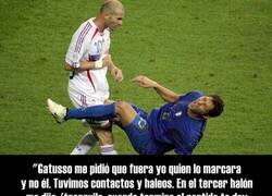 Enlace a Materazzi por fin revela la razón exacta por la que Zidane le agredió en la final de 2006