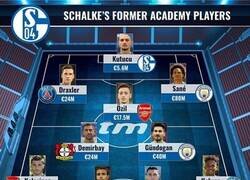 Enlace a El increíble 11 que conforman los canteranos del Schalke 04, por Transfermarkt