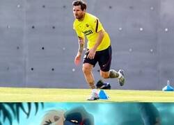 Enlace a Los culés viendo a Messi de regreso