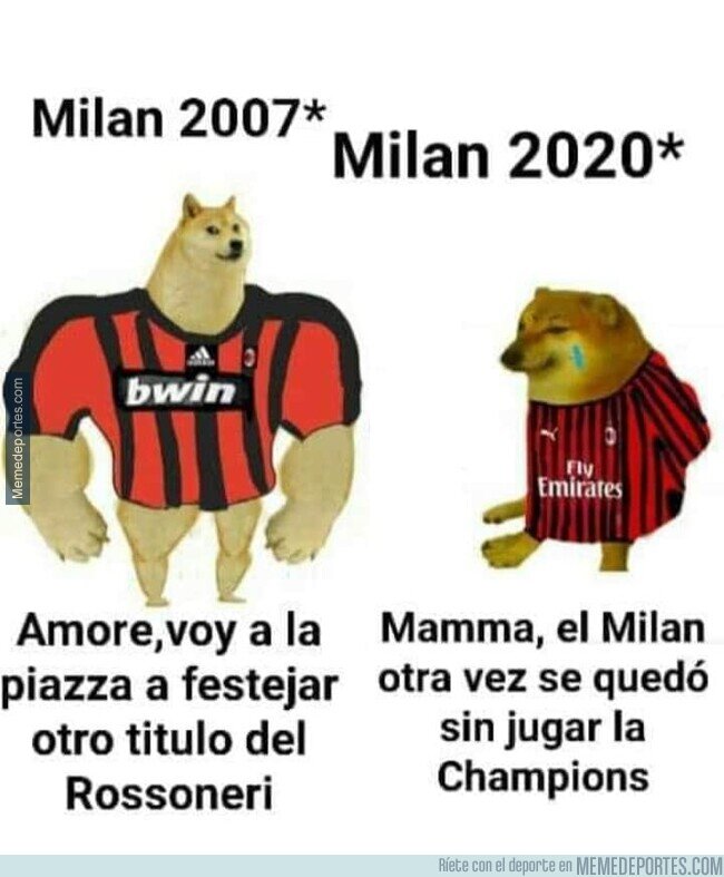 1104520 - Como han cambiado los fans del Milan