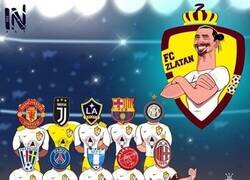 Enlace a Zlatan no ha pasado por muchos equipos, muchos equipos han pasado por Zlatan, por @inside__arts