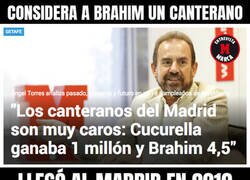 Enlace a Usted es más canterano del Madrid que Brahim, Sr. Torres