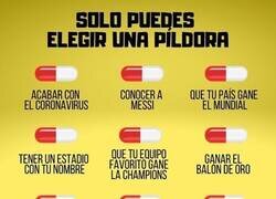 Enlace a ¿Qué pastilla te tomarías? Por @goalenespanol