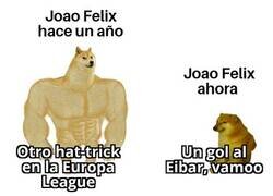 Enlace a Joao Felix antes vs ahora