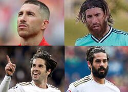 Enlace a Jugadores del Madrid con y sin barba