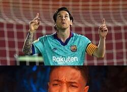 Enlace a Cuando ves nuevamente a Messi celebrando un gol