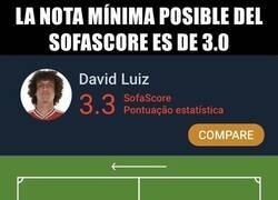 Enlace a Lo de David Luiz es histórico