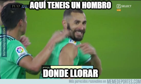 1107223 - Benzema hasta les brinda consuelo