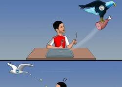 Enlace a Al Arsenal le sale todo mal, por @abdoshcaricature