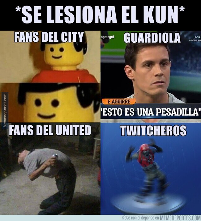 1107357 - Se lesionó el hombre del momento