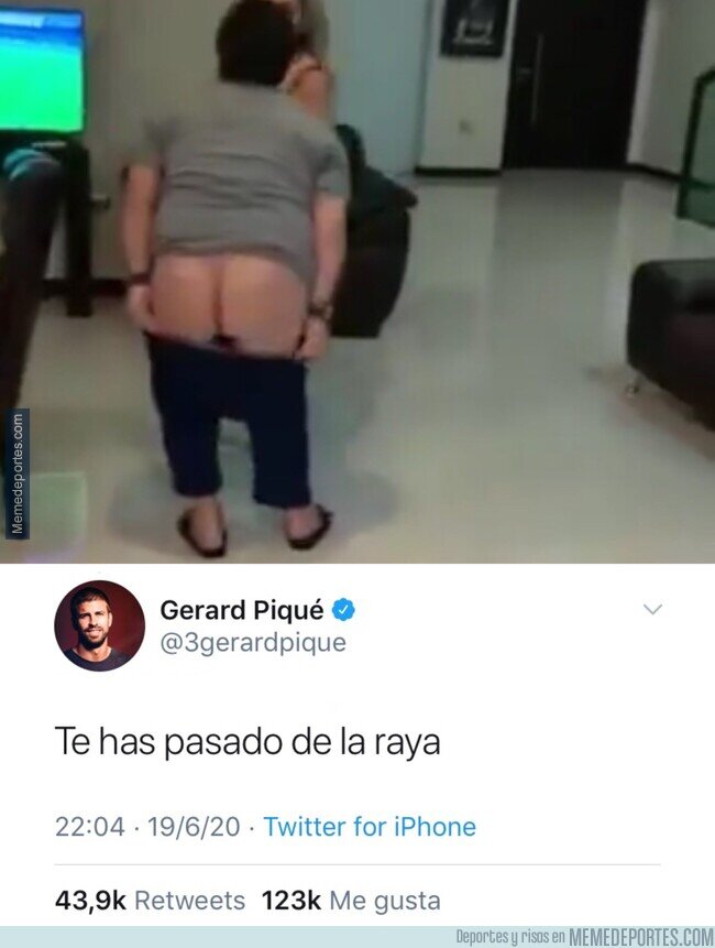 1107452 - Maradona se pasa de rayas y enseña su raya