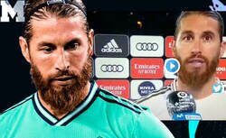 Enlace a Polémica: el lapsus de Sergio Ramos nada más terminar el partido sobre robos que está haciendo reír a los aficionados del Barça