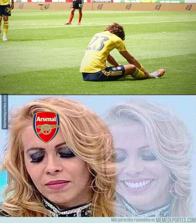 1107866 - Se lesionó David Luiz, que mal... ¿no?