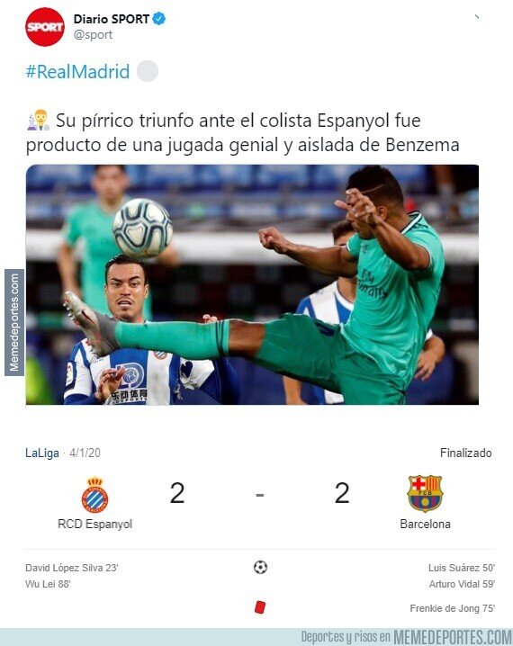 1107977 - El pírrico triunfo del Madrid ante el colista