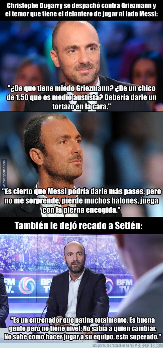 1108303 - El ex del Barcelona que criticó a Griezmann ha insultado a Messi